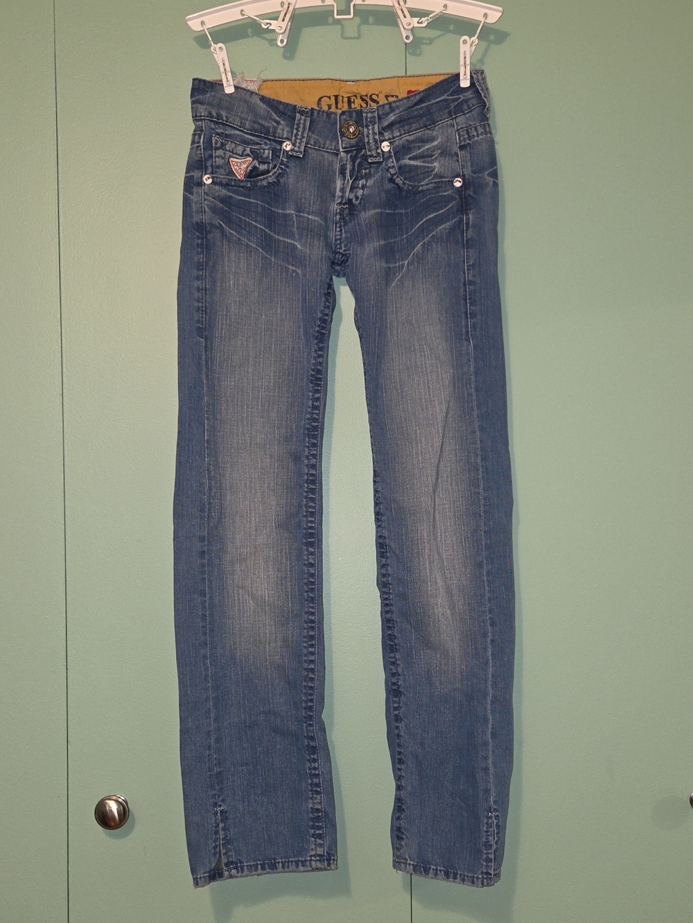 Y2k Guess Slauson Straight Leg Jean Size 26